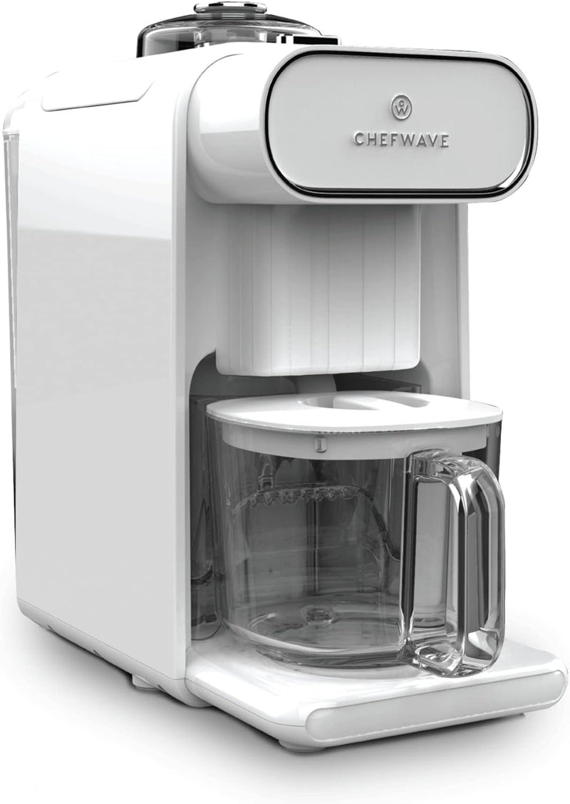 ChefWave Milkmade Dairy Alternative Vegan Milk Maker mit 6 pflanzlichen Auto-Programmen, Kein Einwei