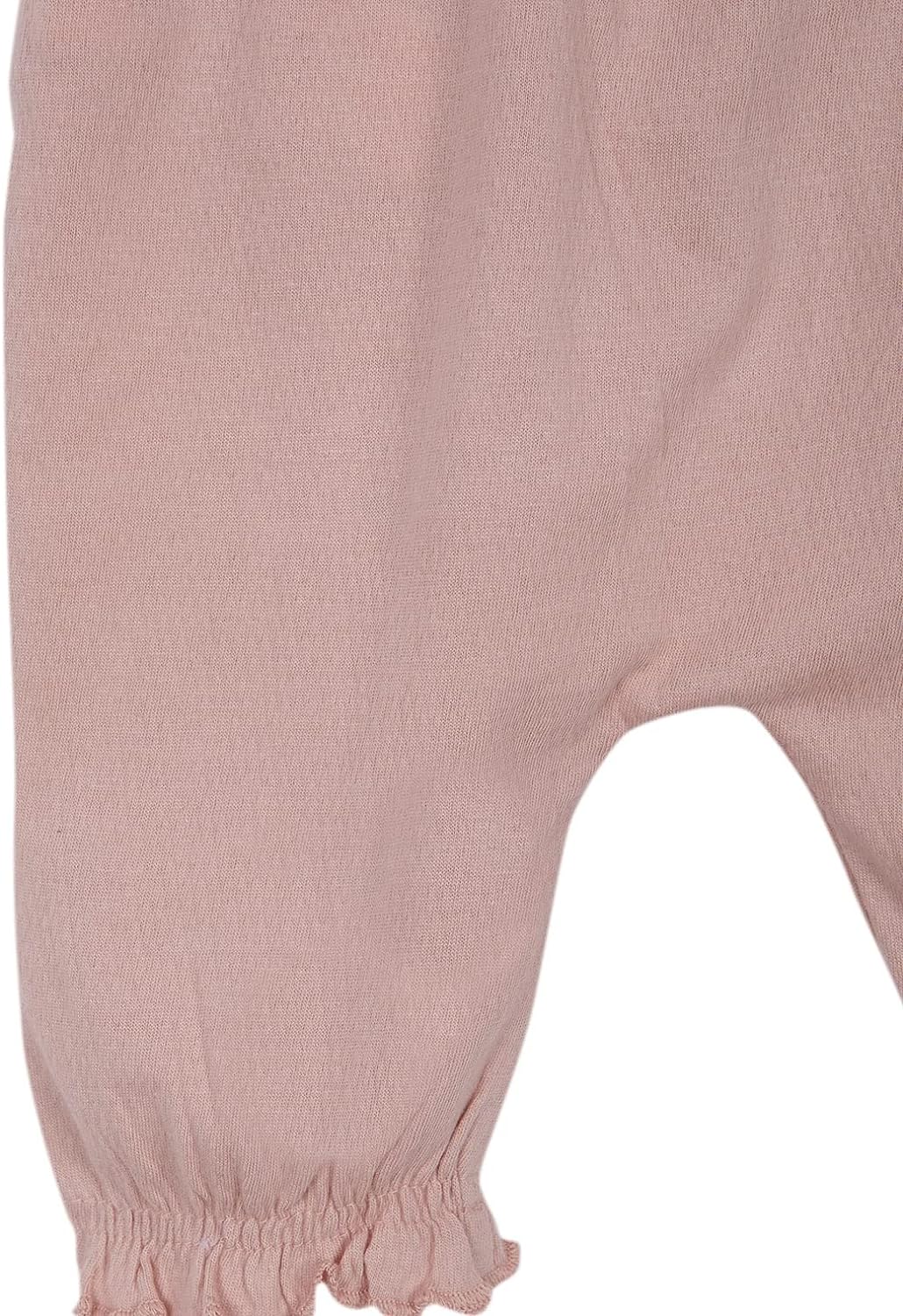 Gocco Unisex-Baby Pantalon Largo Jersey Con TIRANTES Hose, ROSA Viejo,
