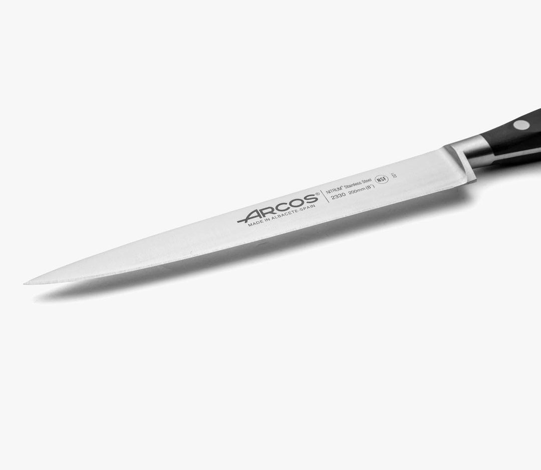 Arcos 233000 Serie Riviera - Filetmesser - Klinge aus Nitrum geschmiedetem Edelstahl 200 mm - HandGr