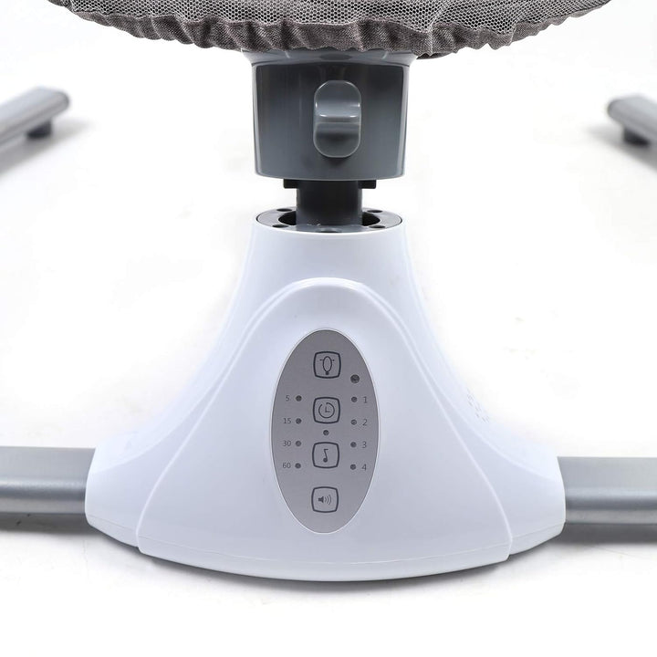 Elektrische Babywippe BabySchaukel Wiege für Kinder USB Bluetooth Musik mit Fernbedienung und Insekt
