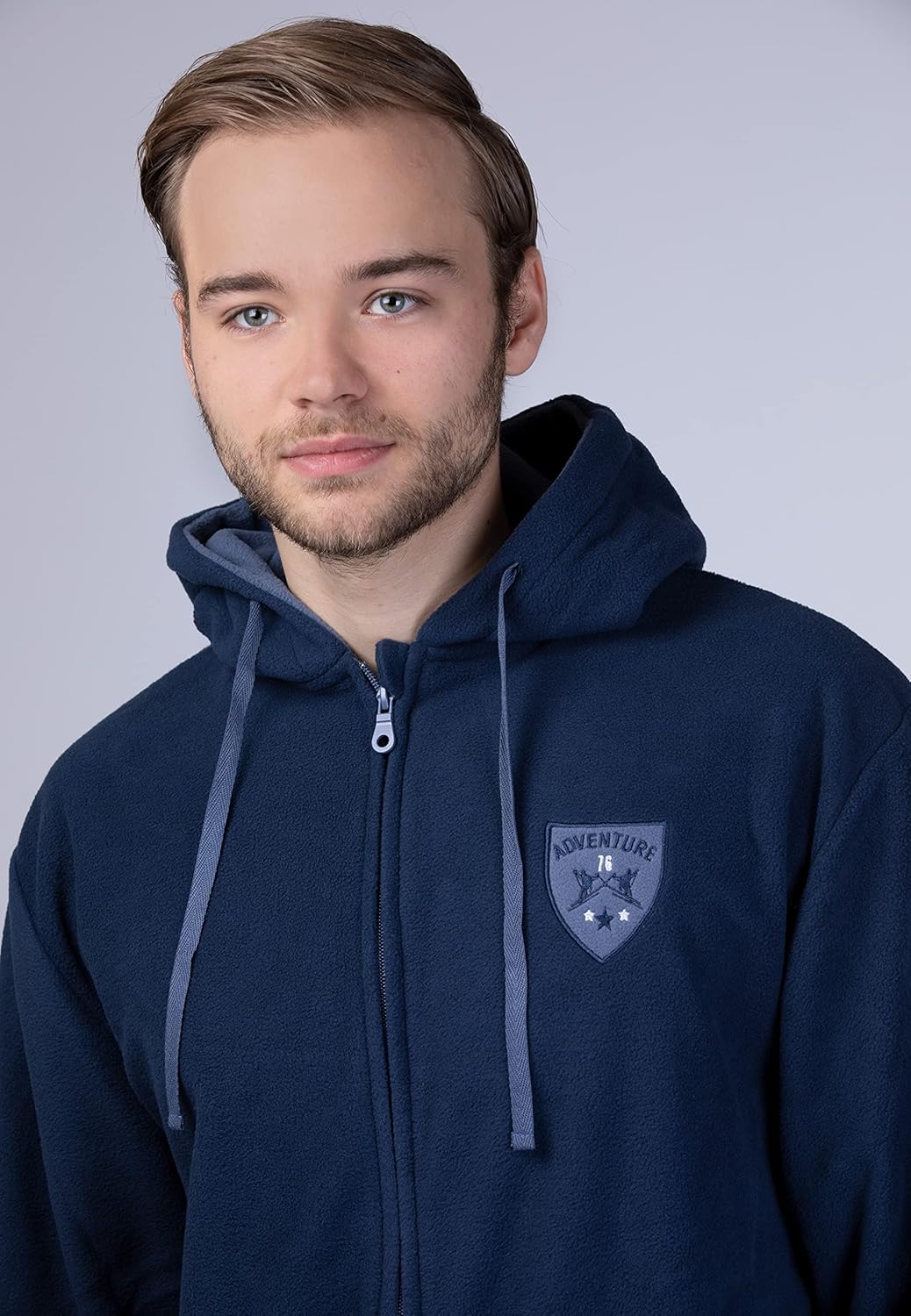 SLOUCHER Fleece-Anzug für Herren M Navy, M Navy