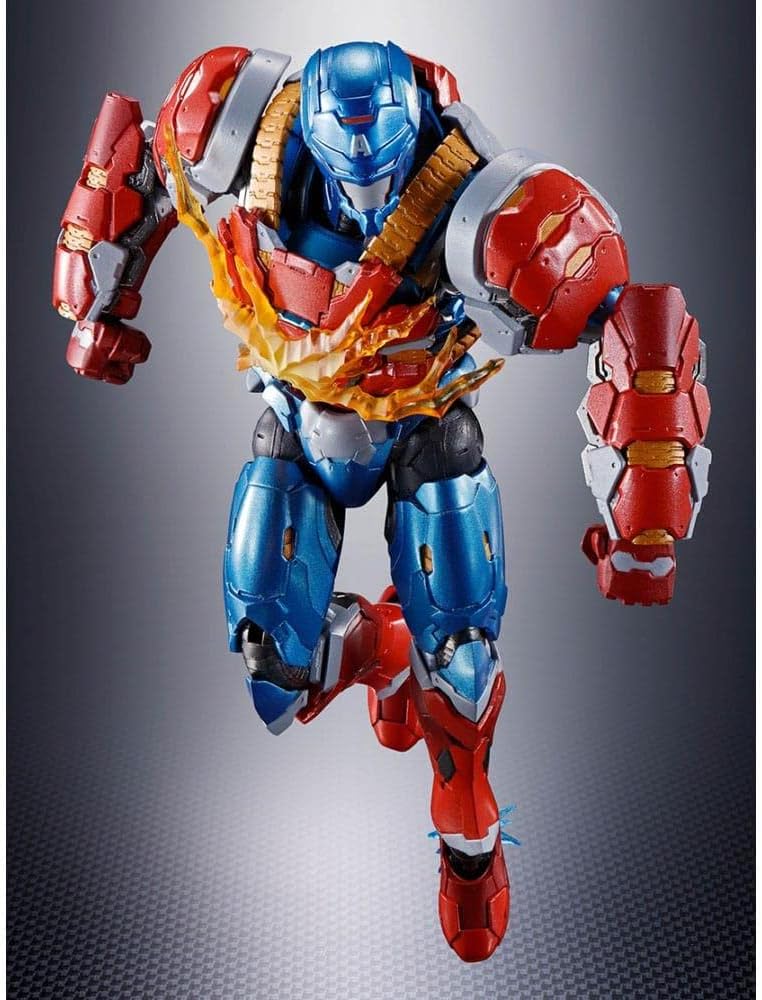 Figur SH Figuarts Captain America Tech-On Los Vengadores Avengers Marvel 16cm