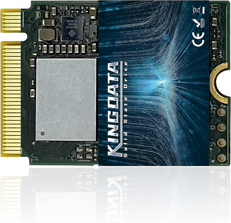 KINGDATA 512GB M.2 2230 SSD NVMe PCIe Gen 3.0x4 Internal Festkörper-Laufwerk für PS5,Steam Deck, Mic