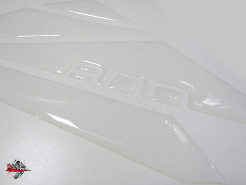 BIKE-label Seitentank Pad Transparent kompatibel für Kawasaki Z800-800161