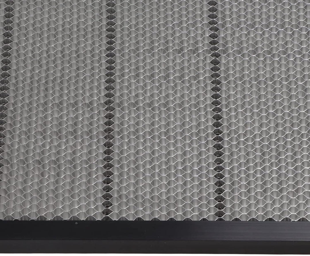 Laser-Arbeitstisch, 400 x 400 mm, Mesh-Design, Aluminiumlegierung, Waben-Arbeitsplattenplattform