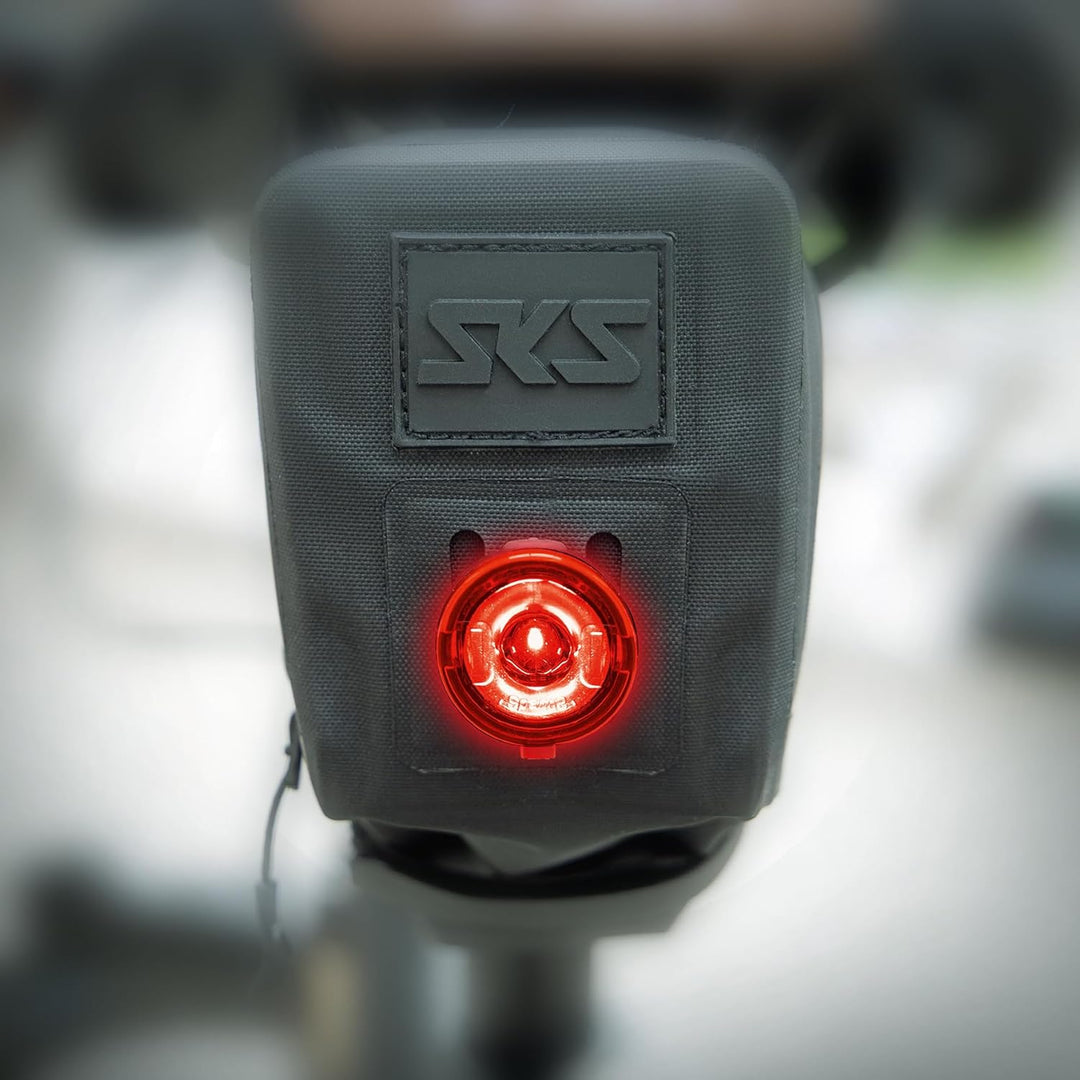 SKS GERMANY Trail Saddle Bag M Satteltasche für Fahrräder (Fahrradtasche, Wasserdicht & Robust, Für