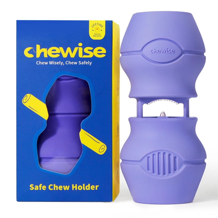 PetClan Chewise Bully Stick Halter – Sicherheit & Robustes Design, BPA-frei, Sicherer Ochsenziemer-H