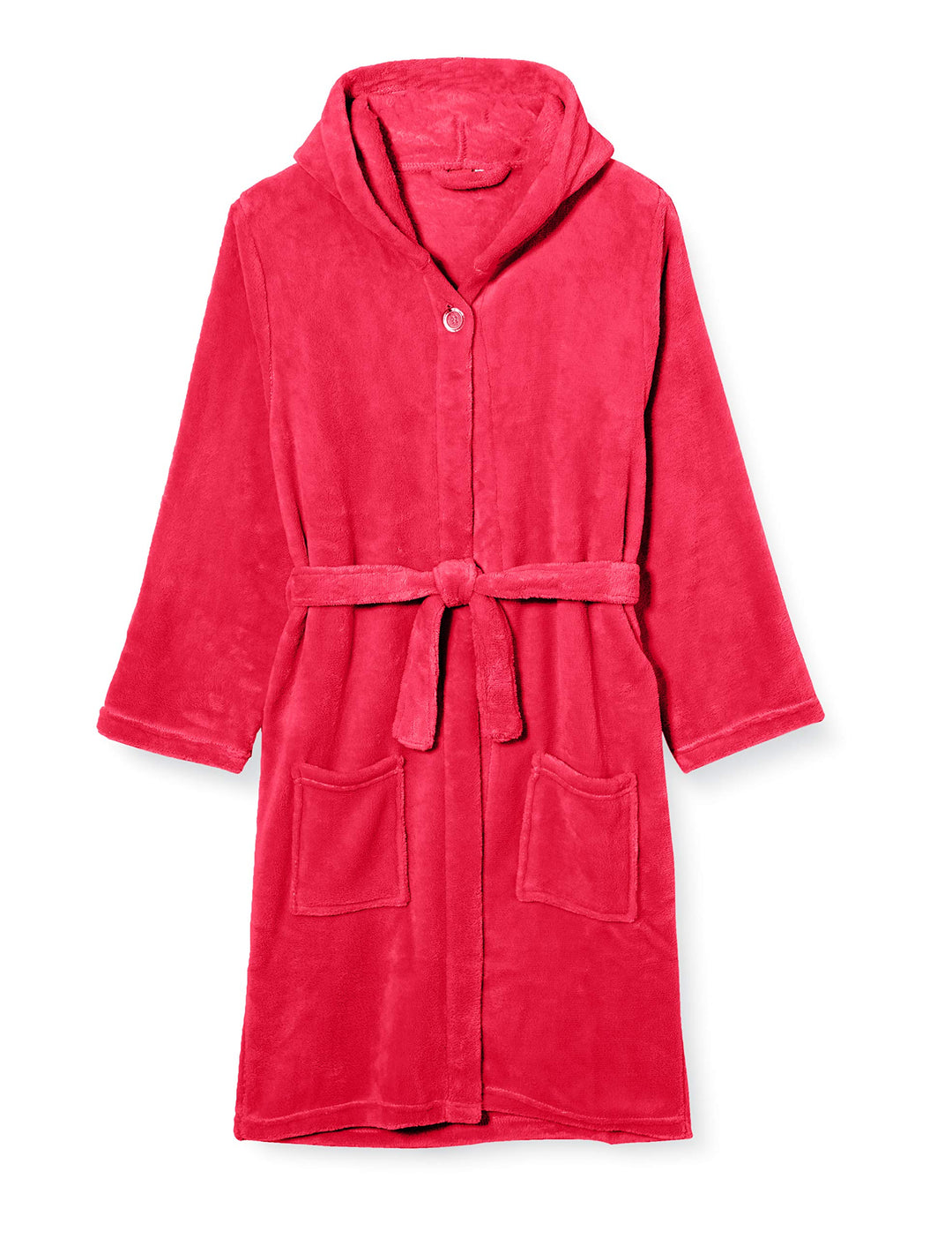 Playshoes Unisex Kinder Fleece-Bademantel Morgenmantel 86-92 Rosa, 86-92 Rosa