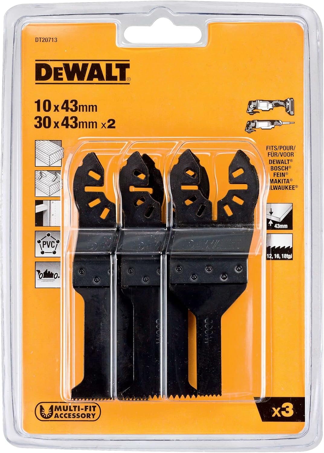 Stanley DT20713-QZ Multi-Tool-Set 3-tlg.