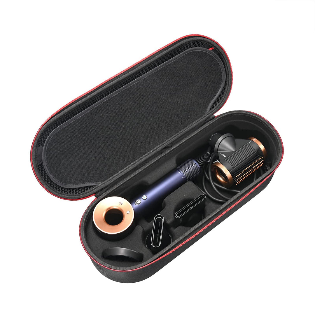 RLSOCO Tasche für Dyson Supersonic Hair Dryer/Supersonic Haartrockner & Modell HD15/HD08 Schwarz, Sc
