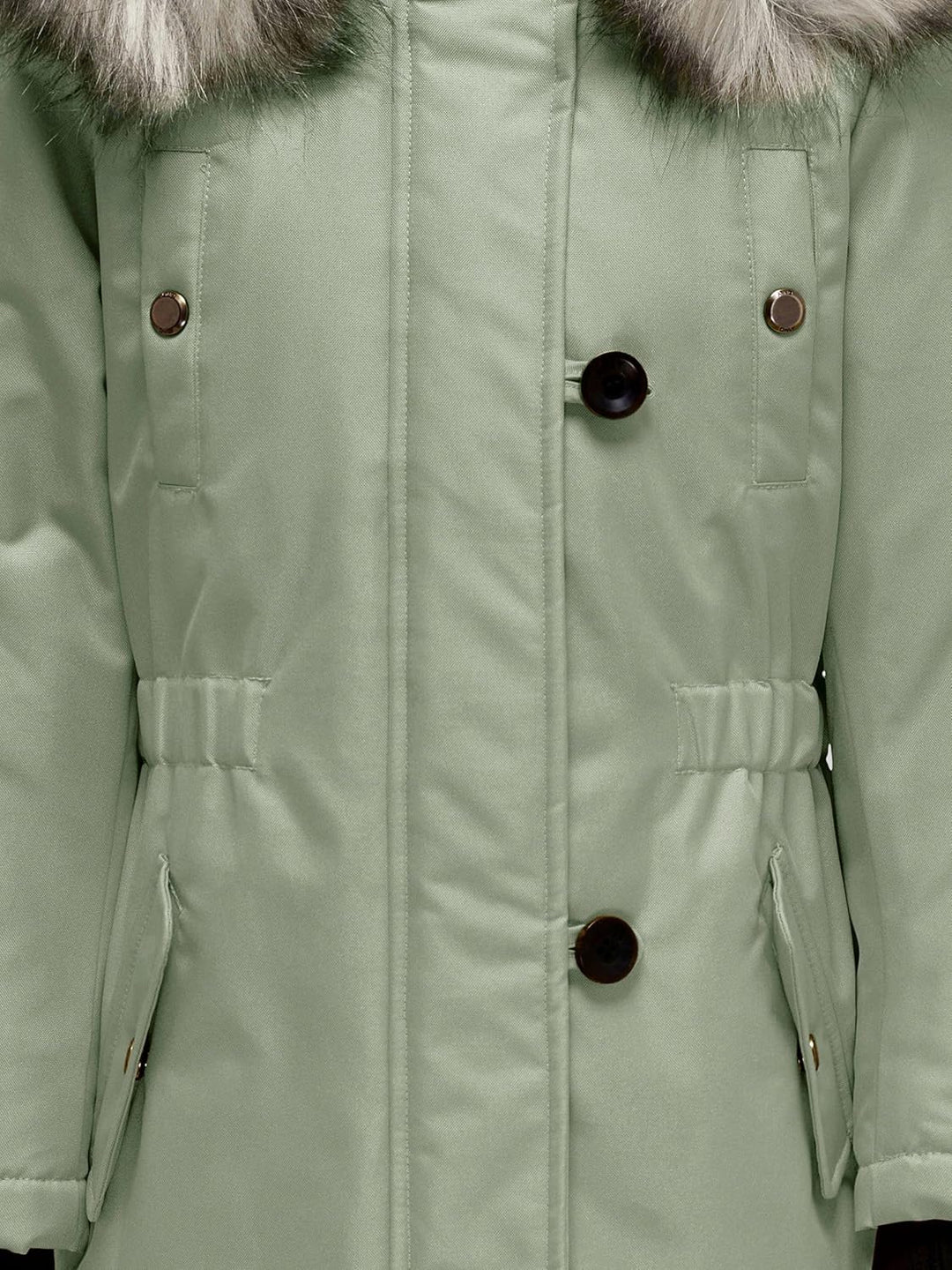 ONLY girl Langer Parka Lang Parka 134 Aloe, 134 Aloe