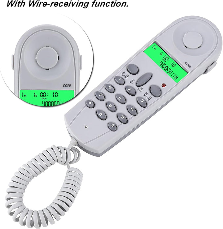 Telefonleitungstester Lineman Butt Test Kabelprüfgerät (Grau), Grau