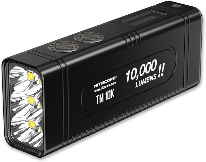 Nitecore Unisex – Erwachsene TM10K Lampen, schwarz, 11cm