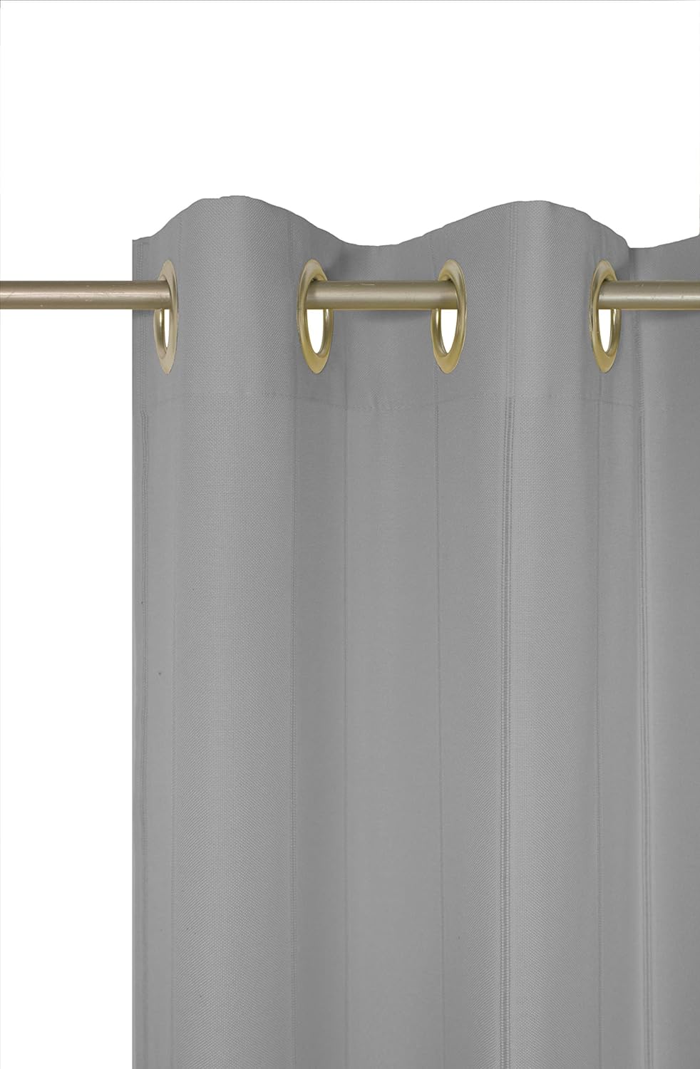 Wirth Fertigschal Felsted mit Ösen, Polyester, Grau, 180 x 132 cm Grau 180 x 132 cm, Grau 180 x 132
