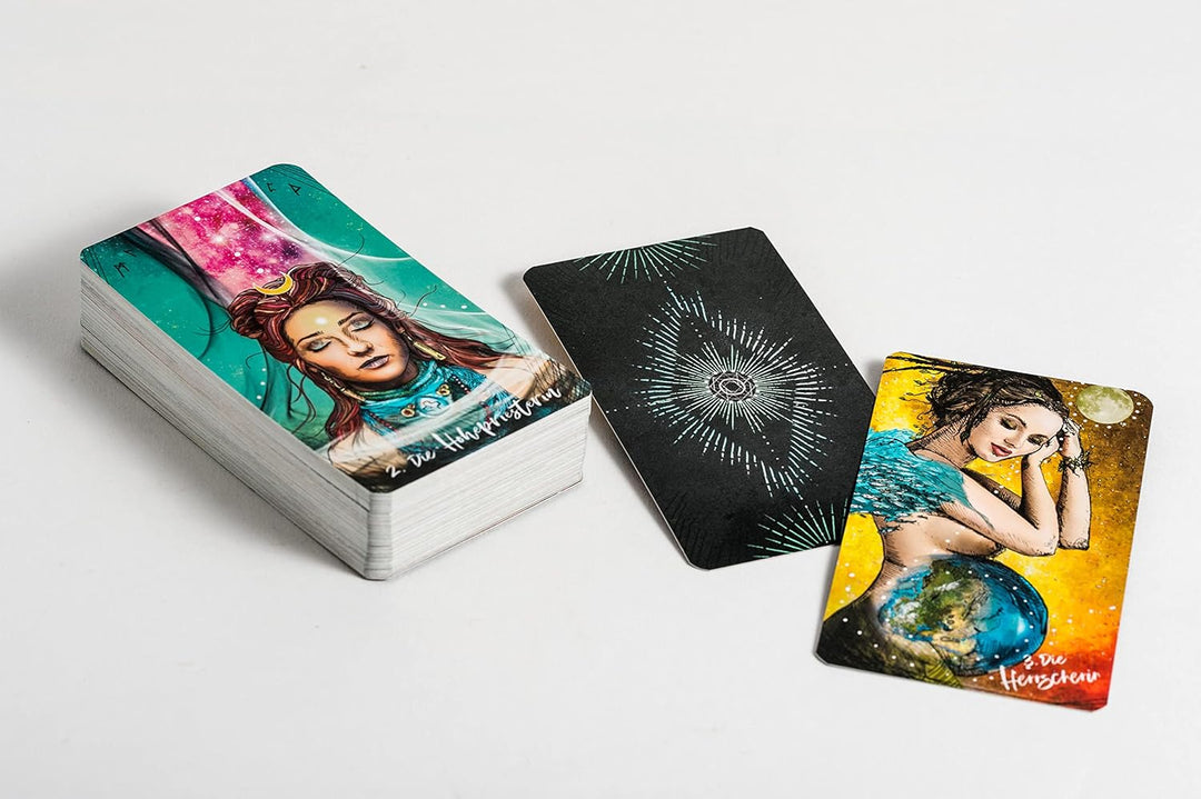Licht und Schatten Tarot: 78 Karten mit Begleitbuch, Karten