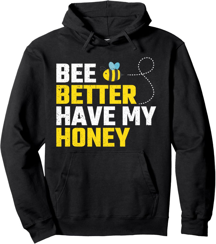 Honig-Biene hat besser mein lustiges Imker-Geschenk Pullover Hoodie
