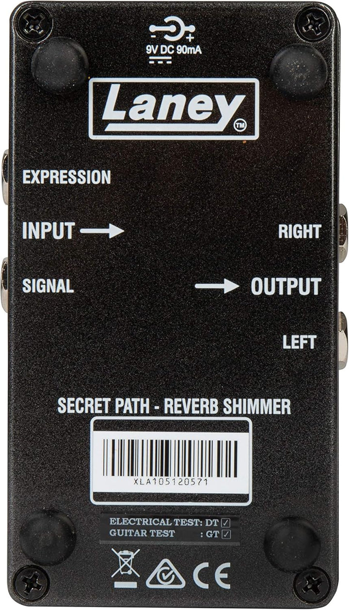 Laney Black Country Customs by Laney - Secret Path - Boutique Effect Pedal - Reverb Shimmer, Secret