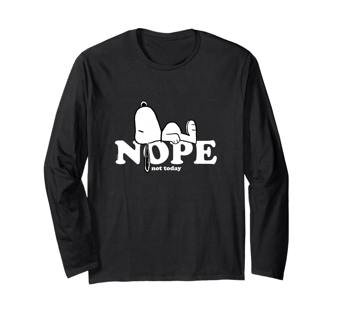 Peanuts - Snoopy Nope Langarmshirt