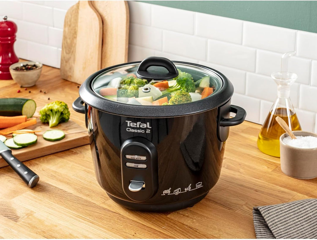 Tefal RK102811 Reiskocher Classic, schwarz-metallic 3