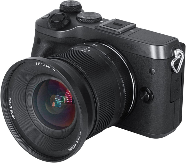 7artisans 12 mm F2.8 Mark Ⅱ Ultra-Weitwinkel APS-C Manueller Fokus Prime Objektiv kompatibel für Can