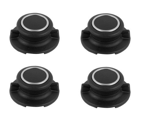 MaxxGoods Deckelknopf 4 er Set mit Entlüftung bis 260° C hitzebeständig 4 Stück, 4 Stück