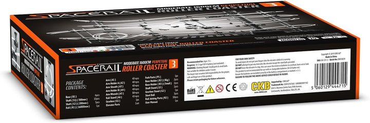 CKB Ltd SpaceRail Level 3 Kugelbahn Murmelbahn Konstruktionsspielzeug Marble Run Set Selbstbau kit I