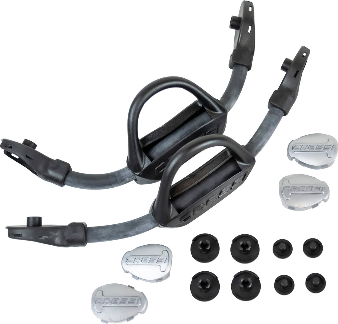 Cressi Ebs Straps - Flossen Bänder EBS (2Stück), Für Reaction/Frog Plus/Ara/ProLight/Frog Taucherflo