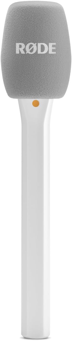 Rode Interview Micro Handadapter für Wireless Micro Mikrofon-System Weiss mit keepdrum Mikrofasertuc