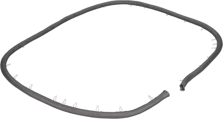 LUTH Premium Profi Parts Türdichtung kompatibel mit AEG 387391801/9 Gewebedichtung Rundum 27haken fü