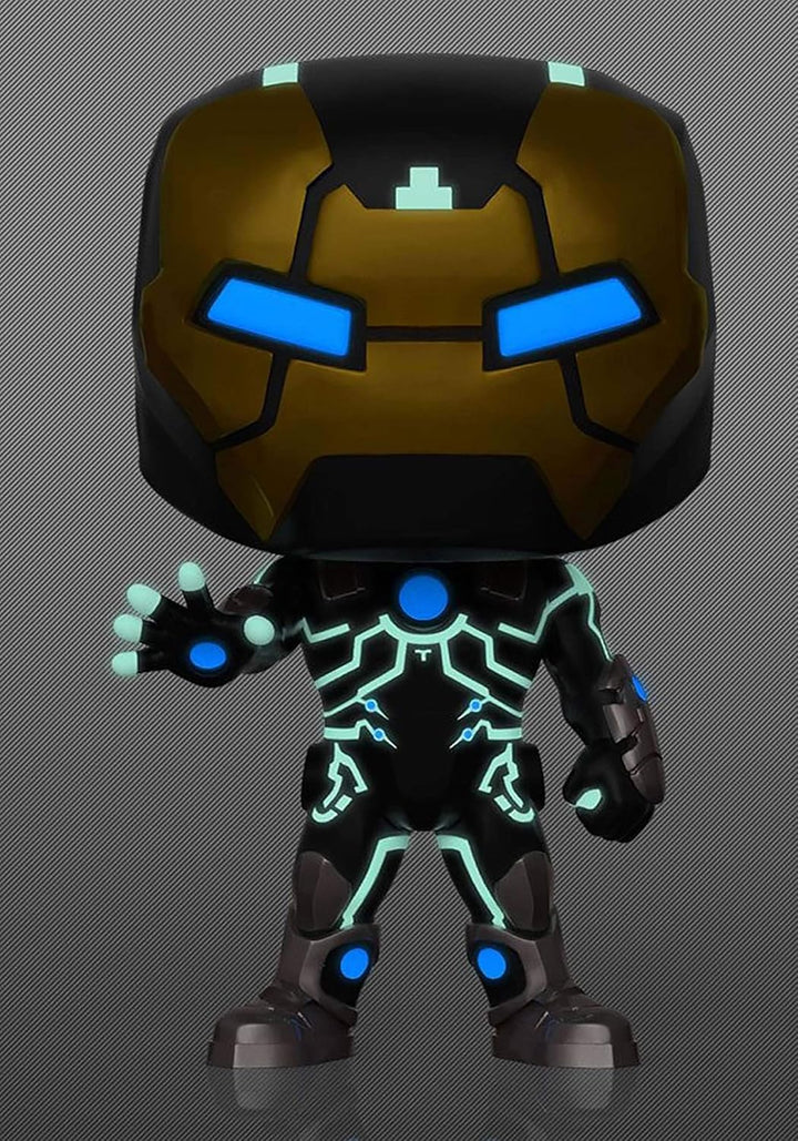 Funko Pop Marvel 80TH Iron Man Modell 39 Glanz im Dunkeln 43965 Handgelenke, Mehrfarbig