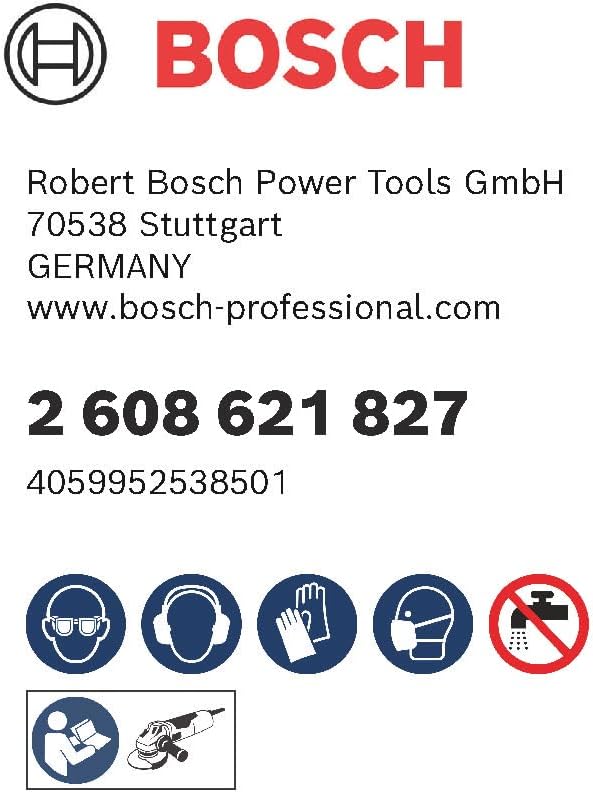 Bosch Professional 25x Expert R782 Prisma Ceramic X-LOCK Fiberscheiben (für Stahl, Edelstahlbleche,