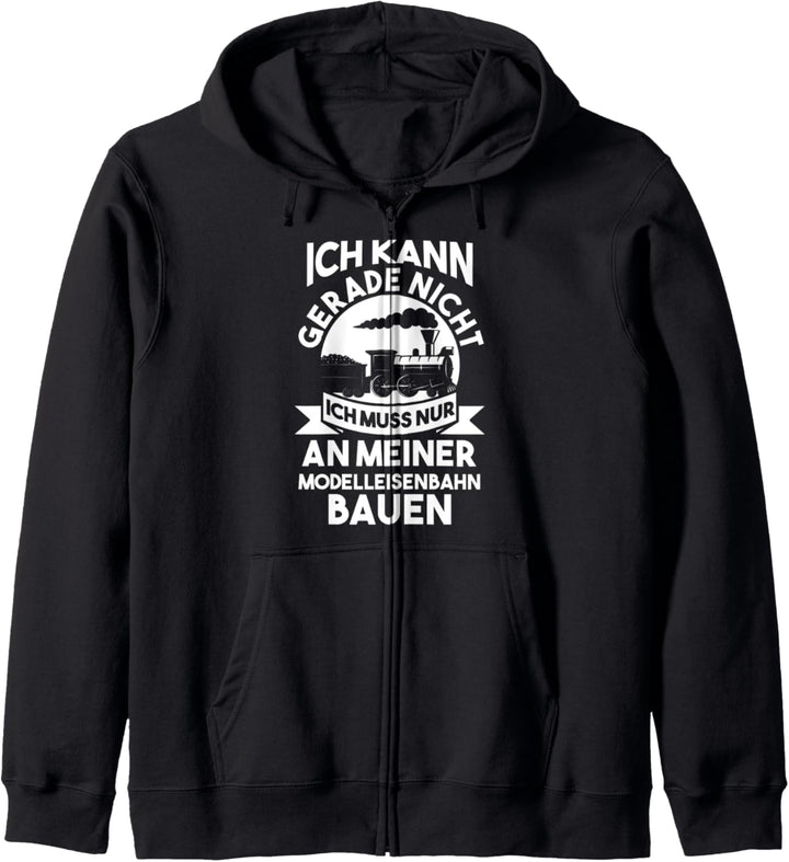 Modelleisenbahn Eisenbahn Modellbau Kapuzenjacke