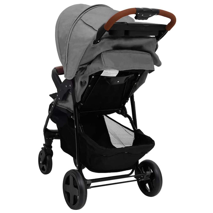 vidaXL Kinderwagen 2-in-1 Klappbar Kombikinderwagen Kinder Baby Buggy Sportwagen Reisebuggy Babywage