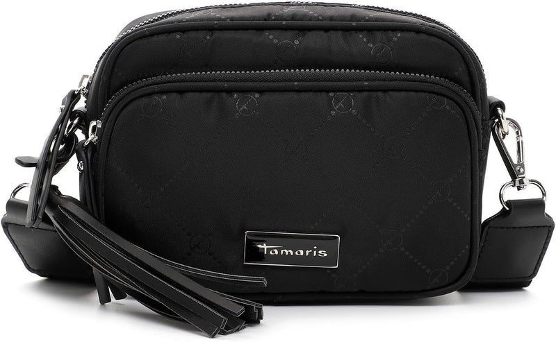 Tamaris Umhängetasche TAS Lisa 32396 Damen Handtaschen Print Einheitsgrösse Black 100, Einheitsgröss