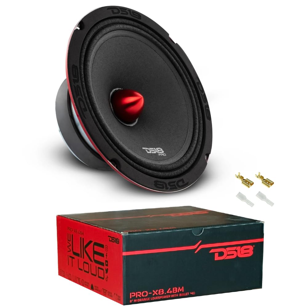 KIT Set FÜR DS 18 PRO-X8.4BM 1 Mitteltöner 20 cm 200 mm 8" Durchmesser, 275 Watt rms und 550 Watt ma
