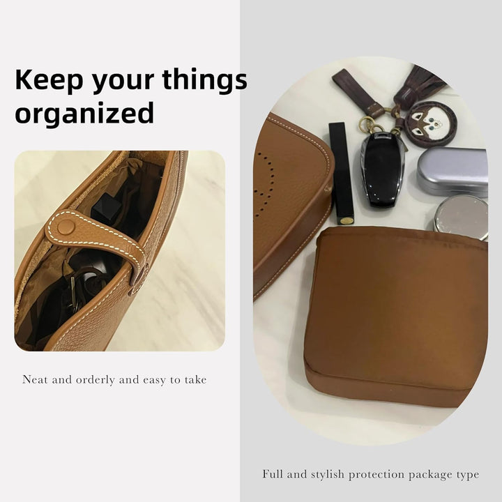 DGAZ Seide Organizer Tasche für Evelyne TPM/PM/GM/TGM Taschen, Luxus-Handtasche & Tote Organizer, Ei