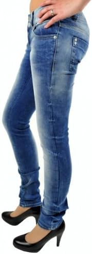 LTB Jeans - Damen - Molly - Low Waist - Slim Fit Jeans - Hosen 33W / 32L Maison Wash, 33W / 32L Mais