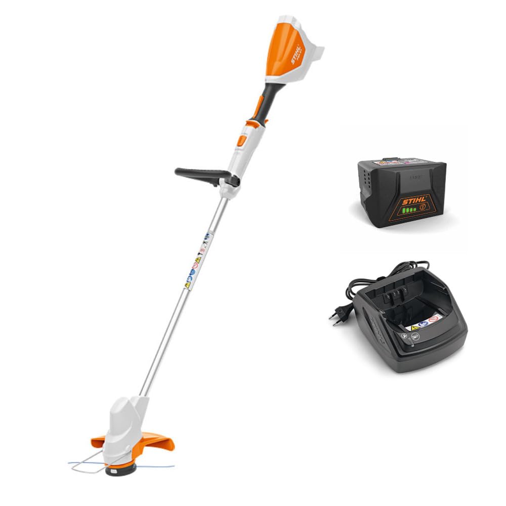 Stihl Akku-Motorsense-Set, Batteriebetrieben, FSA 57 Compact mit Akku AK 10 + Ladegerät AL 101