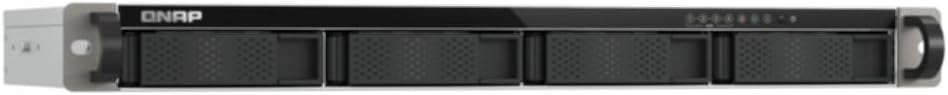 QNAP TS-433eU 4-Bay NAS, 1U Rackmount Design, Kurze Tiefe, Edge Speicher, Dateiverwaltung, Docker Co