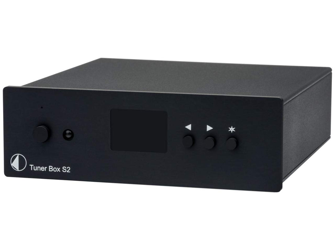Pro-Ject Tuner Box S2, Miniatur FM-Tuner (Schwarz), Schwarz