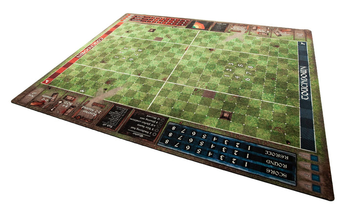 Gummimatte für Blood Bowl / Blood Bowl 7s - Spielfeld 35.5"x27.5" / 90x70 cm