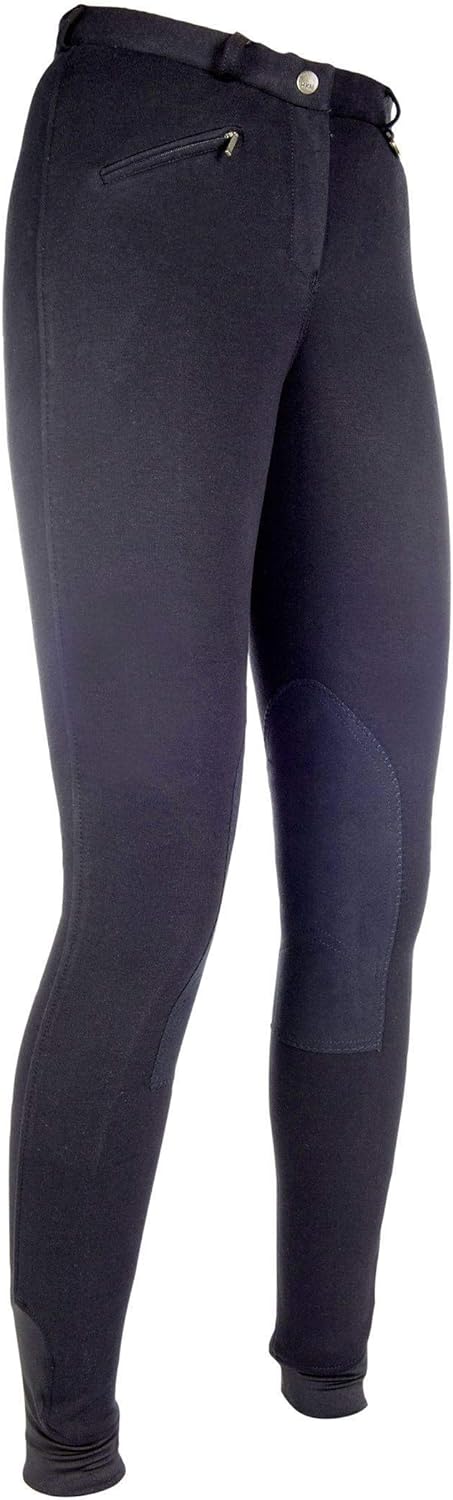 HKM 9064 Reithose Penny Easy, Mädchen Hose 146 Schwarz, 146 Schwarz