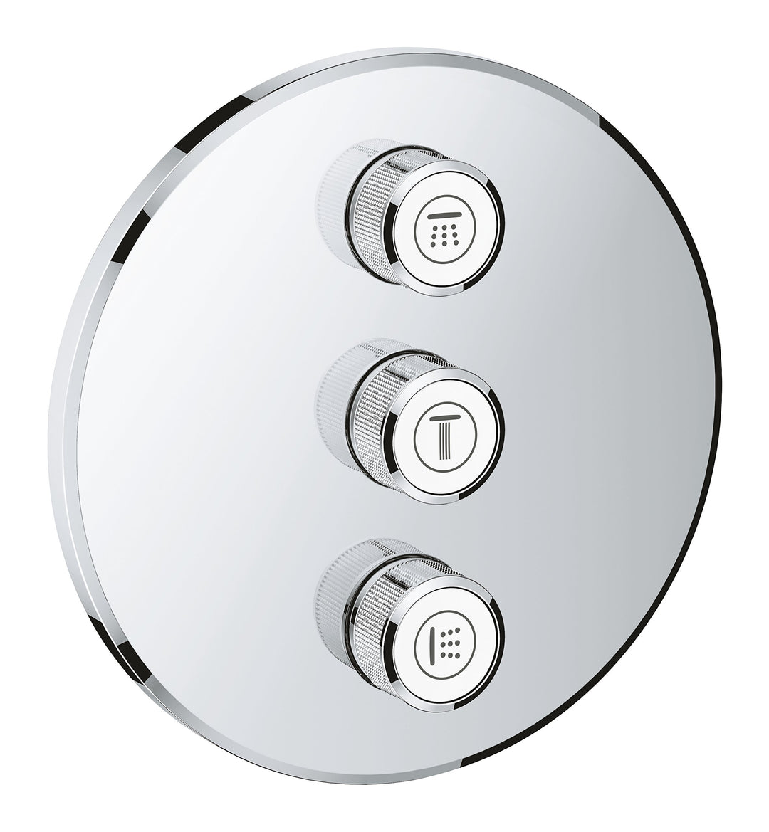 GROHE Grohtherm SmartControl | Brause- & Duschsystem - Thermostaterweiterung mit 3-fach Unterputzven