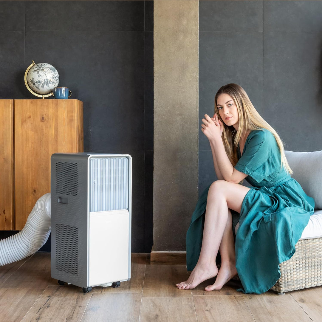 Cecotec - Mobile Klimageräte ForceClima 12850 Style Heating Connected, 12000 BTU, Abdeckung 28 m2, W