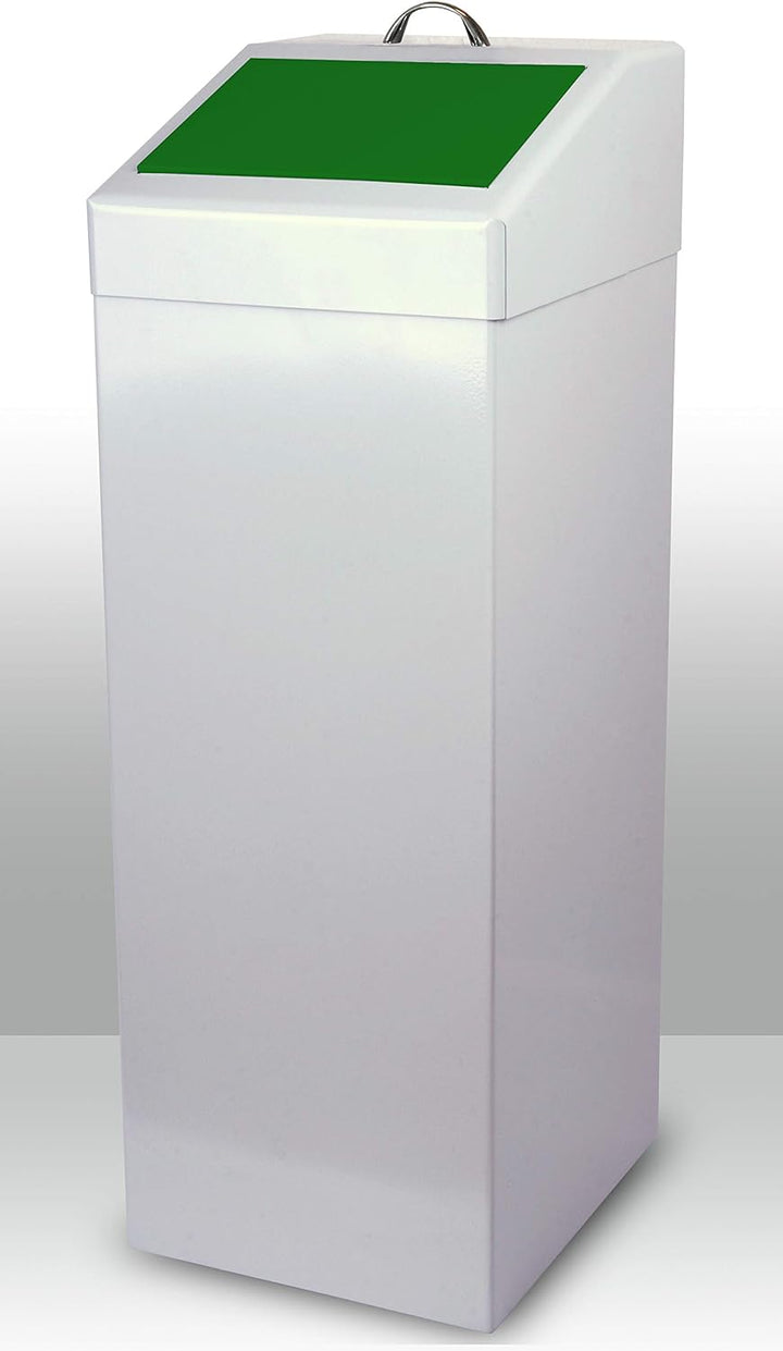 Wertstoffsammler 87 ltr., HxBxT: 90x34x38cm, grün, inkl. Innenbehälter 87 ltr. (Abfalleimer, Abfallb