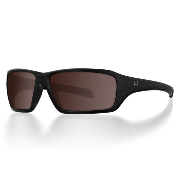 Westin W6 Sport 15 Matte Black LB Rose AR Purple Base - Polbrille, Polarisationsbrille, Angelbrille