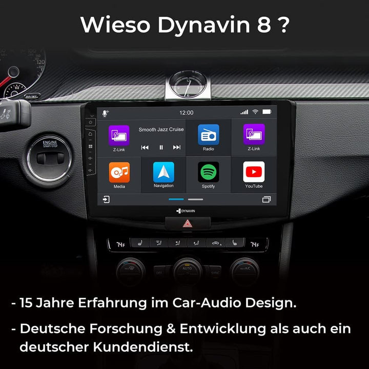 DYNAVIN Android Autoradio Navi für VW Passat B7, 10,1 Zoll OEM Radio mit Wireless Carplay und Androi