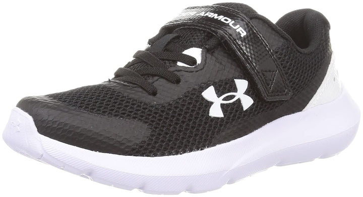 Under Armour BPS Surge 3 Kids Kinder 31.5 EU Black White White, 31.5 EU Black White White