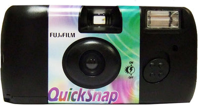 5x Fujifilm Quicksnap Flash Einwegkamera, 27 Bilder, mit