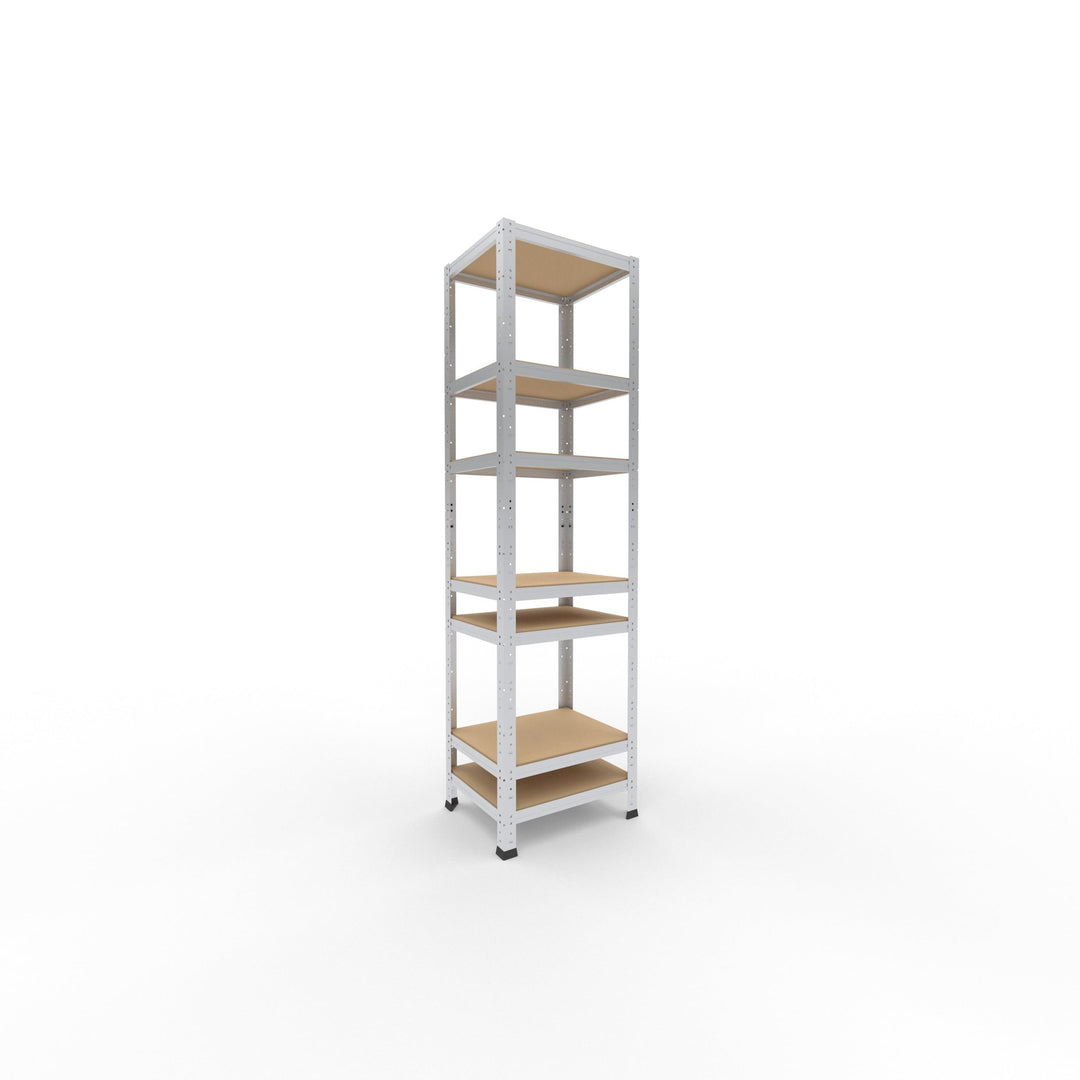 shelfplaza Home 180x50x40 cm Schwerlastregal in verzinkt mit 7 Böden und 125 kg Traglast pro Boden H